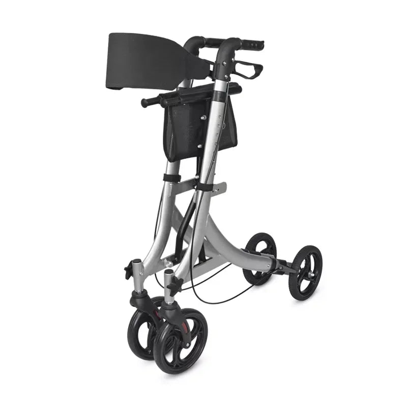 Lightweight 4 Wheel Walkers Universal Walker Tas Rollator for Elderly Senior Walker