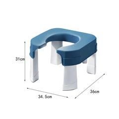 squatting toilet stool chair non slip thick household widen panel sturdy rounded edge easy to wash potty chairs for bathroom