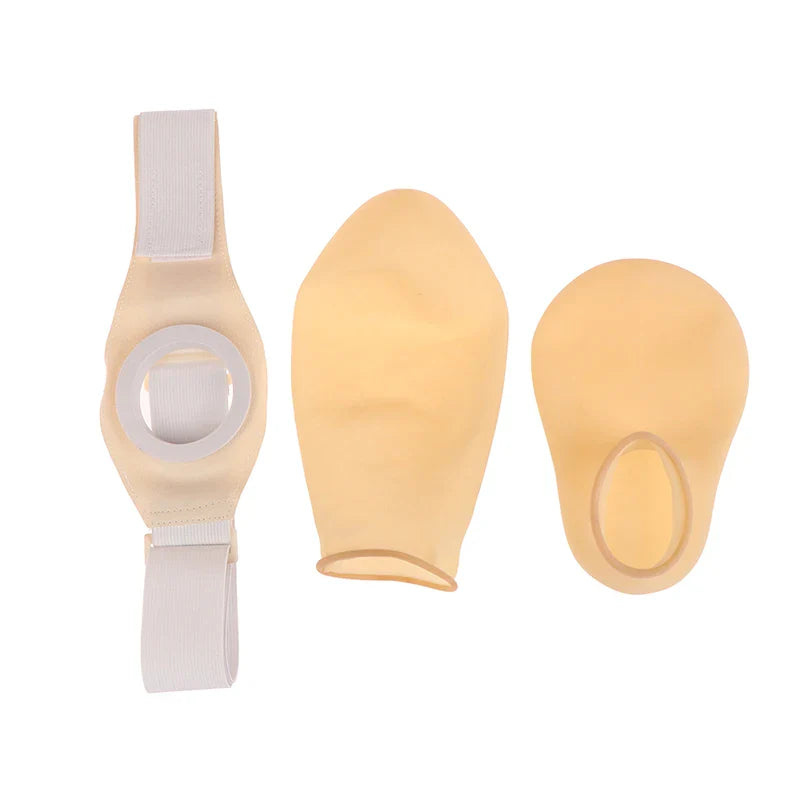 Silicone Colostomy Bags Ostomy Belt Drainable Urostomy Bag After Colostomy Ileostomy Pouch Ostomy Belt