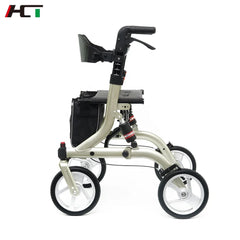 hct 9123d wholesales aluminum patient health care walking aid senior rollator walker with handle and brakes for elderly