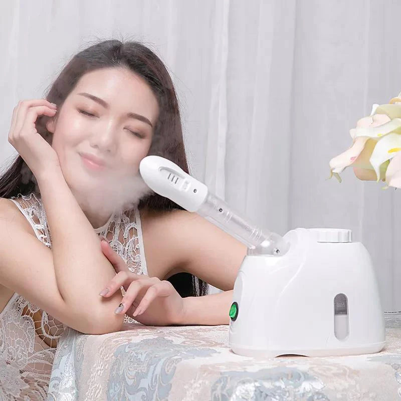 350w Ozone Facial Steam Engine Thermal Spray Nano Warm Fog Humidifier Facial Deep Cleaning Spa Salon Skin Care Whitening