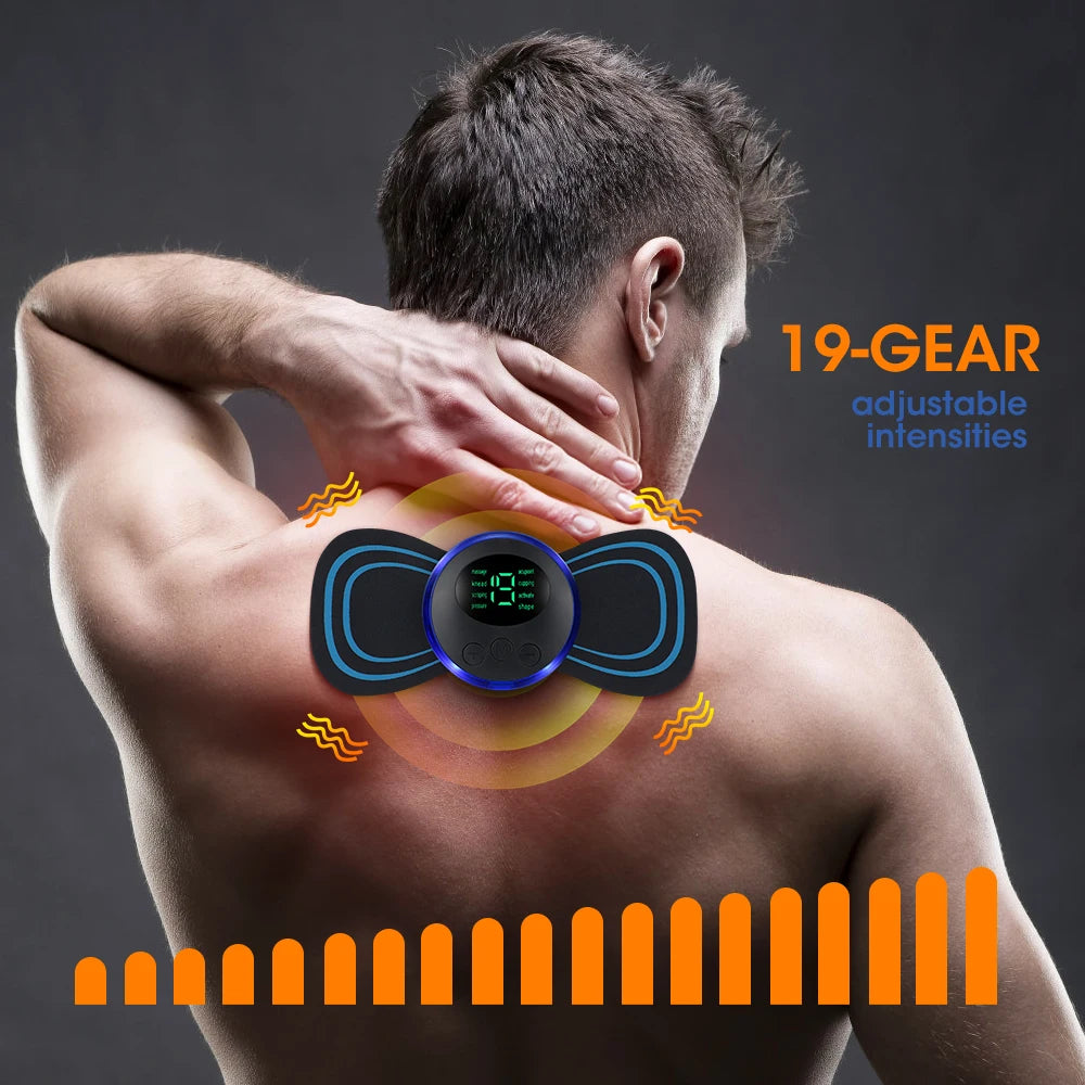 EMS Neck Massager Electric Cervical Vertebra Massage Patch - All Care Store