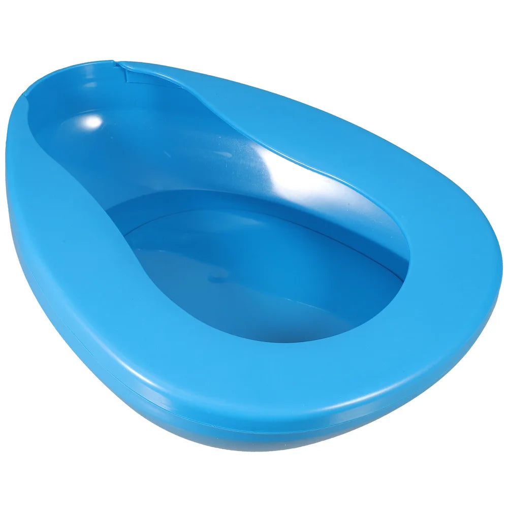 Pan Bed Bedpan Smooth Urinalfracture Portable Washable Bedridden Bathroom Pee Bariatric Container Contoured Emergency Commodes