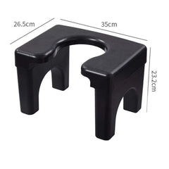 squatting toilet stool chair non slip thick household widen panel sturdy rounded edge easy to wash potty chairs for bathroom