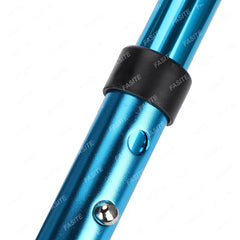 portable folding walking stick adjustable telescopic underarm cane crutch for seniors disabled trekking hiking poles canes care