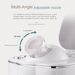 intelligent steaming facial steamer hot spray home beauty instrument ion nano spray water replenishment instrument beauty health