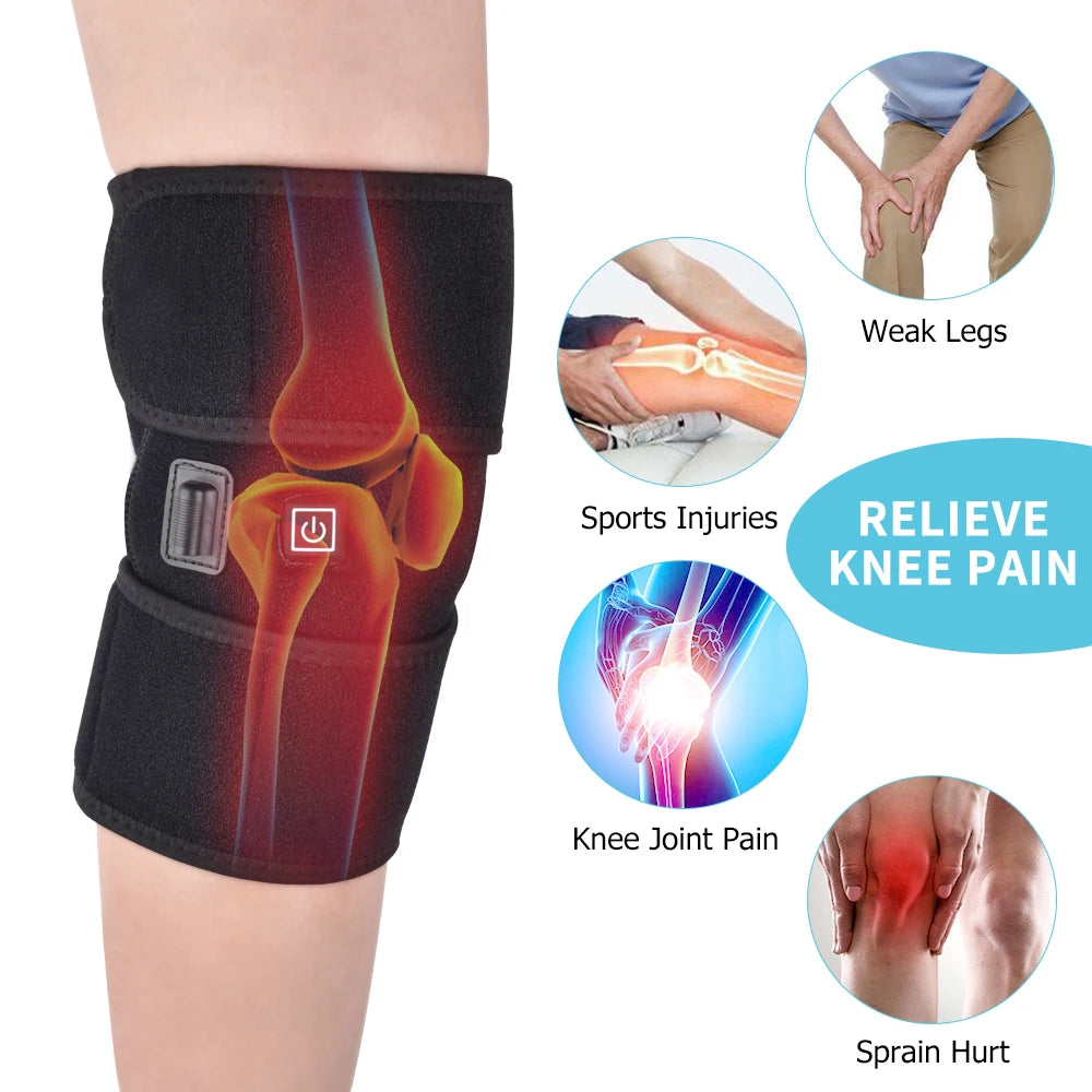 Arthritis Knee Support Brace Infrared Heating Therapy Kneepad Pain Relieve Knee Joint Pain Knee Rehabilitation Sports Knee