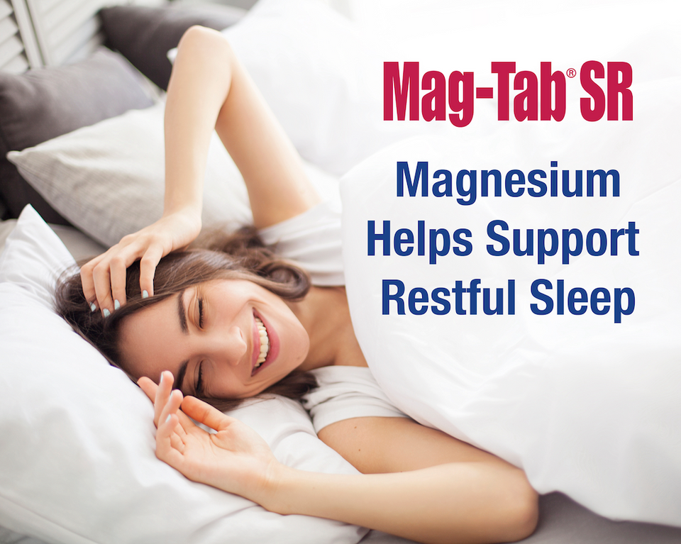 Mineral Supplement Mag-Tab® SR Magnesium 84 mg Strength Tablet 100 per Pack