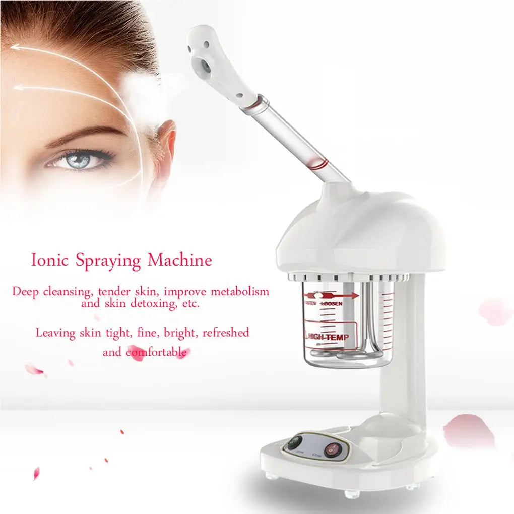 Ionic Spraying Machine Facial Steamer Ozone Steaming Thermal Skin Care Tool