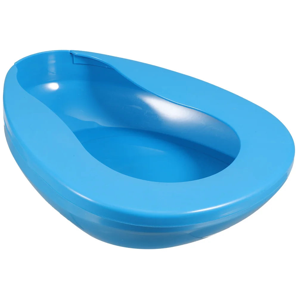 Pan Bed Bedpan Smooth Urinalfracture Portable Washable Bedridden Bathroom Pee Bariatric Container Contoured Emergency Commodes