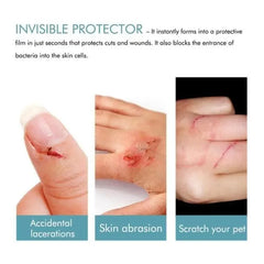 breathable and waterproof wound healing gel liquid bandage wound patch liquid band aid spray wound hemostatic glue 1