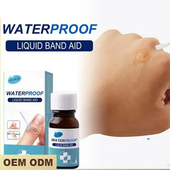 breathable and waterproof wound healing gel liquid bandage wound patch liquid band aid spray wound hemostatic glue 1