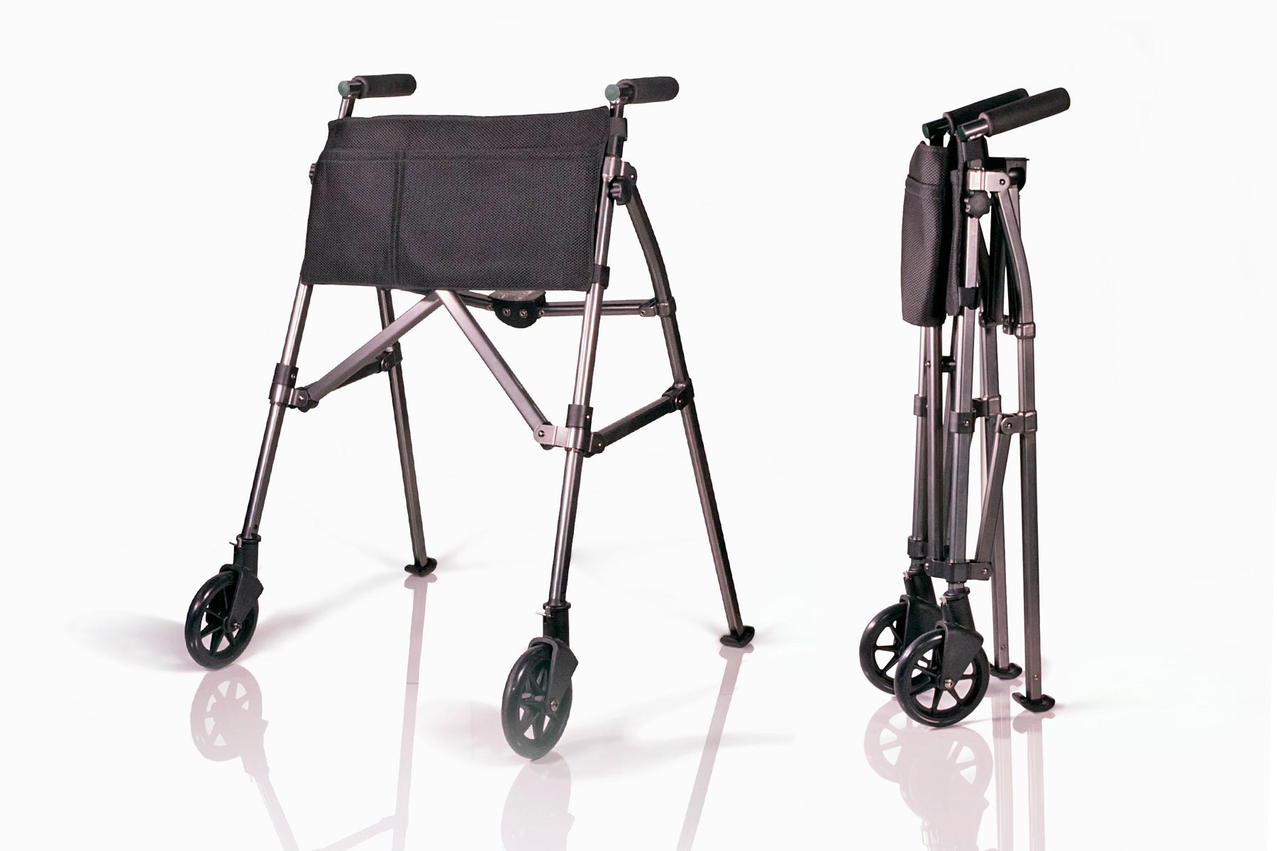 Ez Fold-n-go Walker Regal Rose - All Care Store