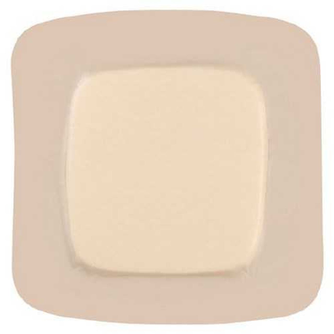 Thin Foam Dressing FoamLite 3-1/4 X 3-1/4 Inch With Border Film Backing Silicone Adhesive Square Sterile,Packaging Type- Each