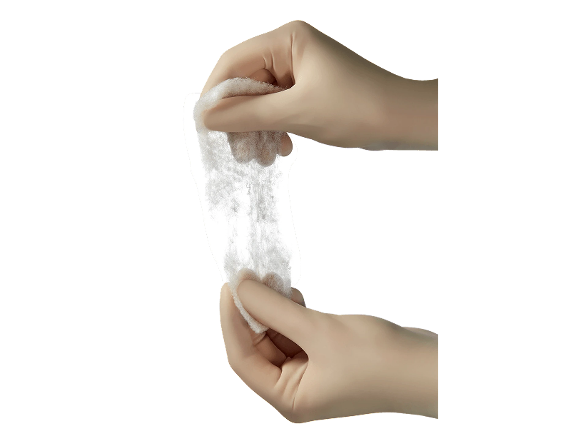 Absorbable Hemostatic Dressing Surgicel® Fibrillar™ 1 X 2 Inch Sterile, Packaging Type- Each