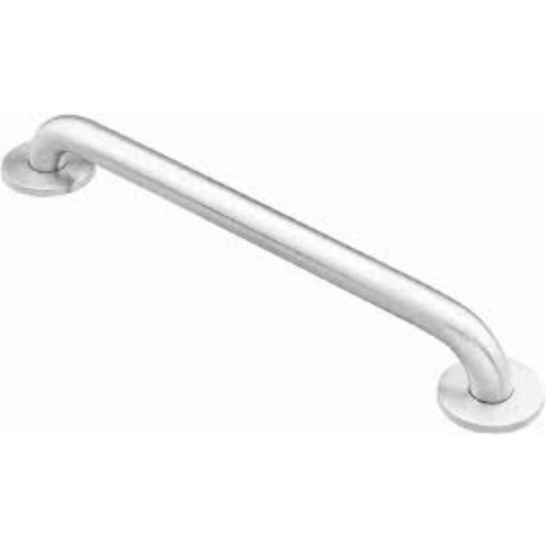 Moen Grab Bar  24  Securemount Stainless Steel  Cnceald Scrws