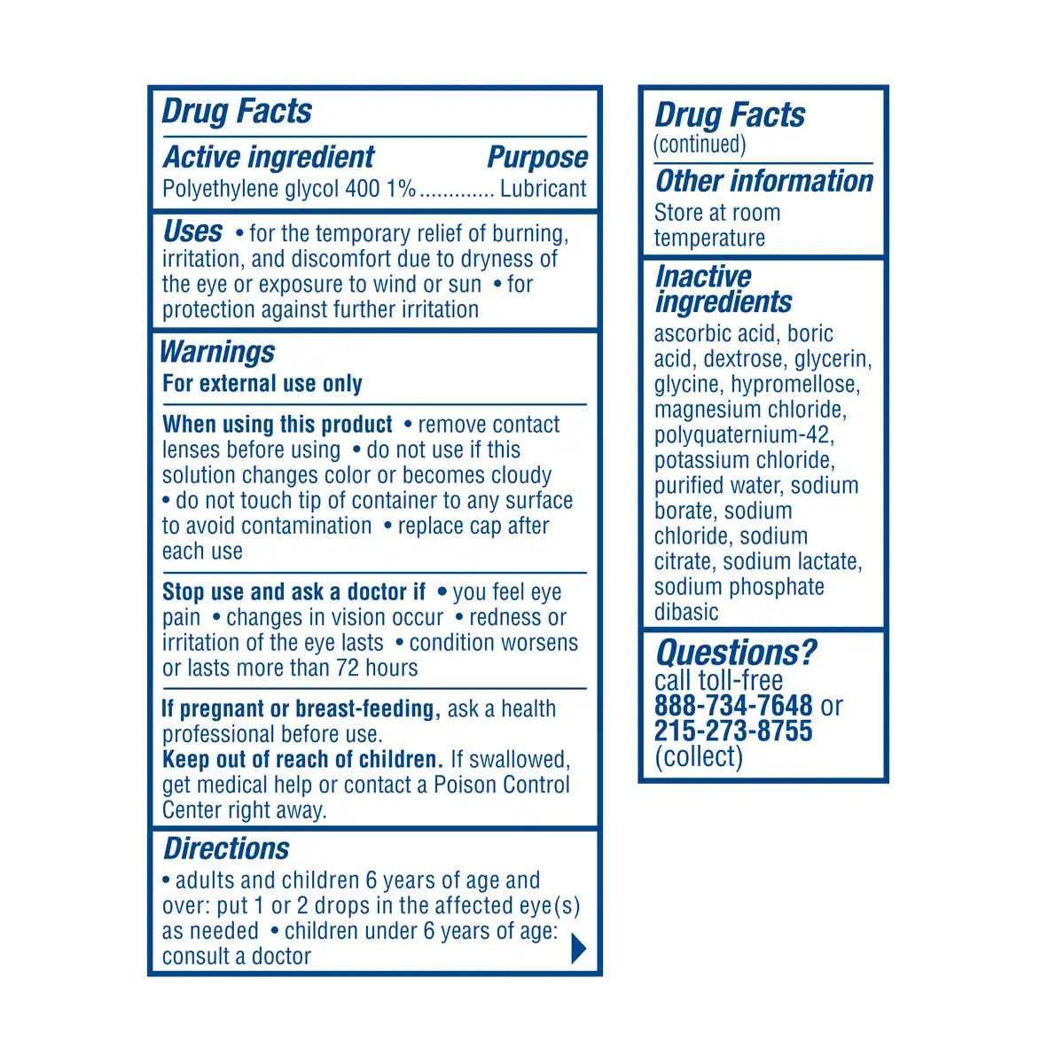 Eye Lubricant Visine 0.5 oz. Eye Drops,Packaging Type- Each