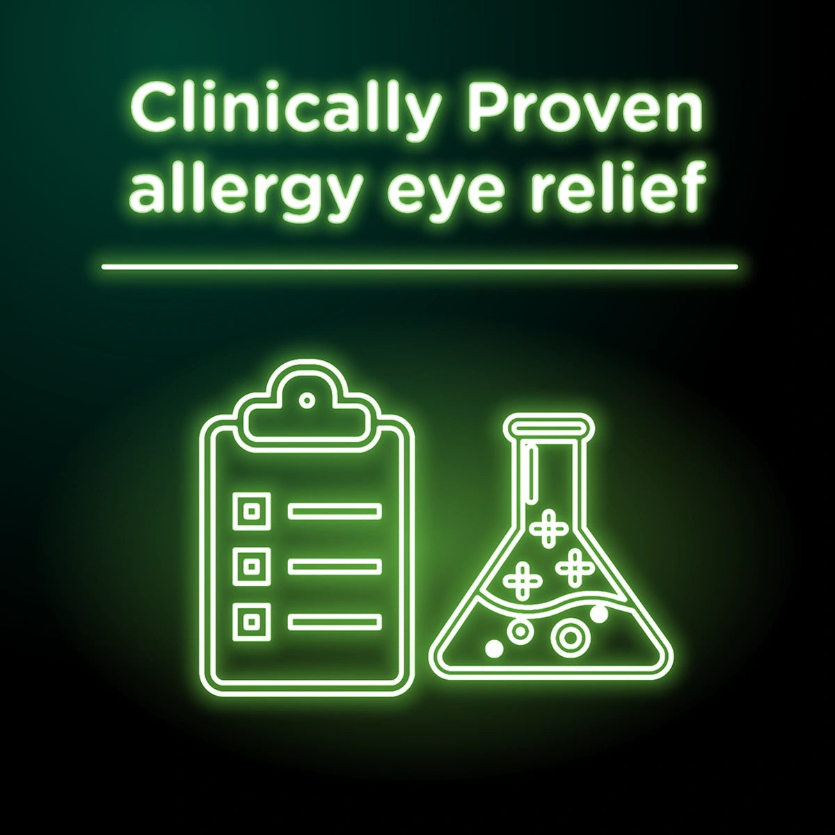 Gotas para los ojos Visine para el alivio de la alergia, 0.5 oz., empaque individual