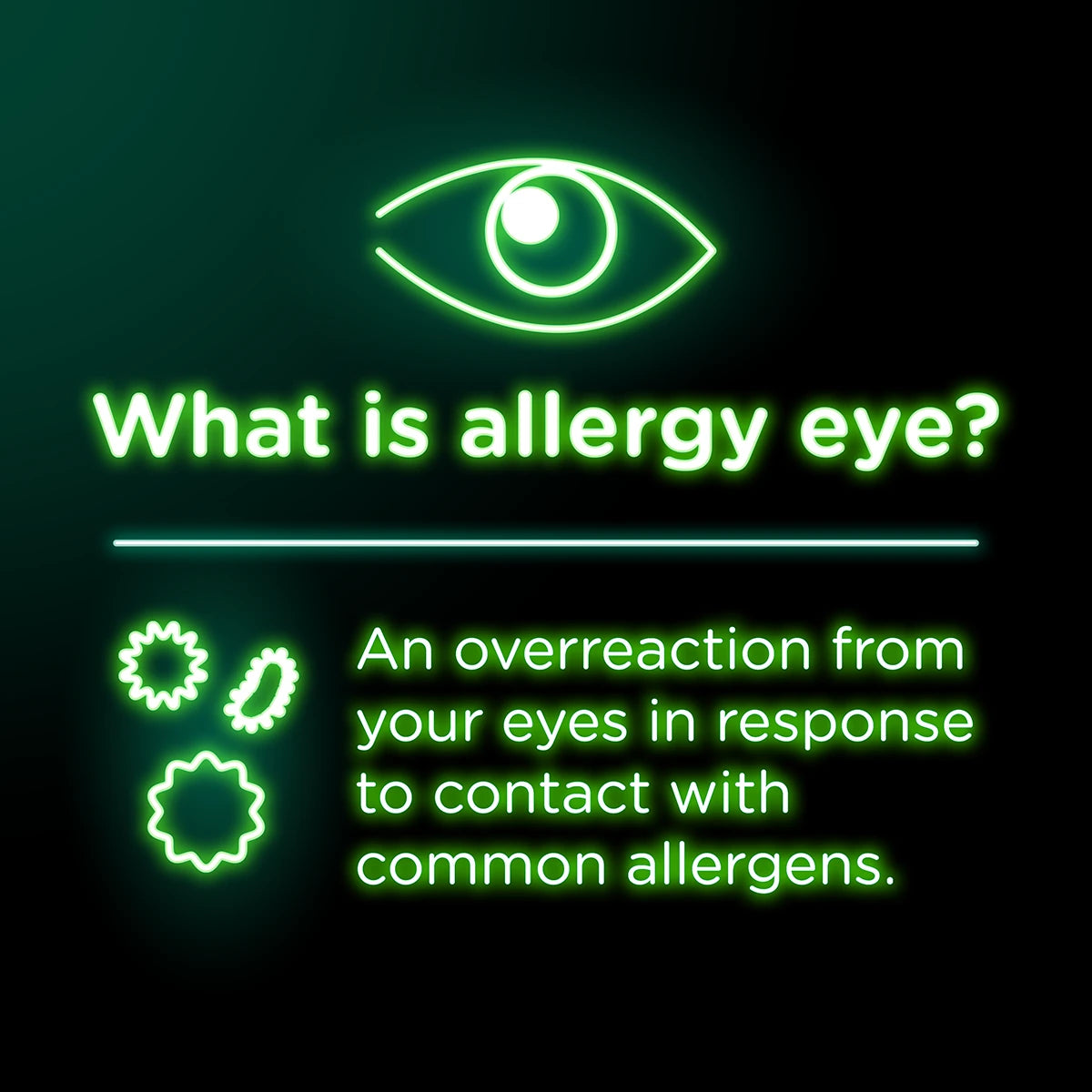 Gotas para los ojos Visine para el alivio de la alergia, 0.5 oz., empaque individual