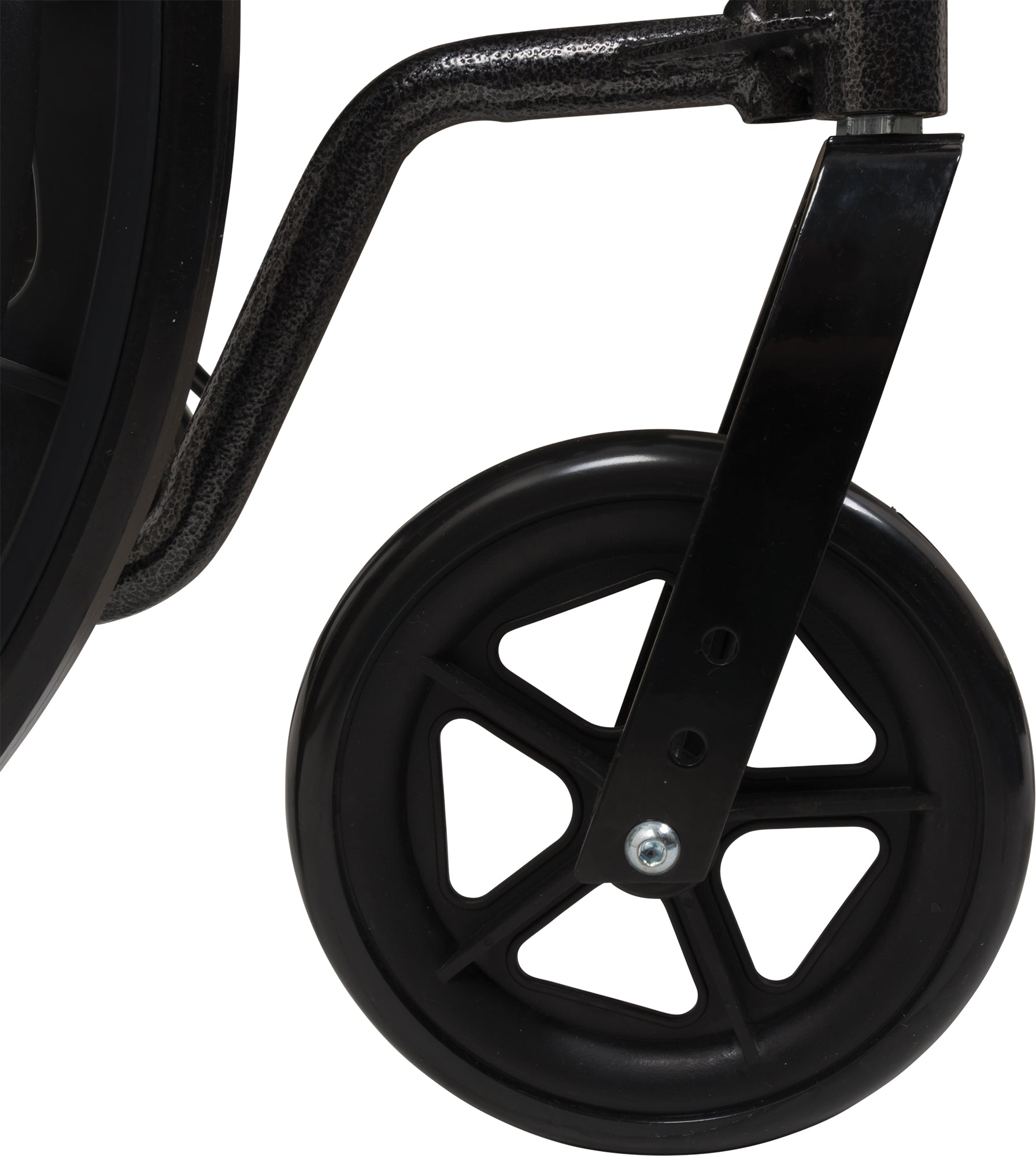 Probasics K2 Wheelchair with Flip-back padded upholstered armrests and Swing-Away Footrests ,8" x 1" Front 24" Back Wheels ,300 lbs Weight Capacity ,16" x 16" ,WC21616DS