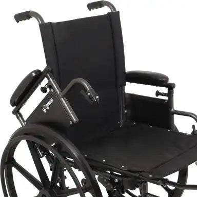 ProBasics K4 Lite lightweight wheelchair with 16x16 seat and swing-away footrests