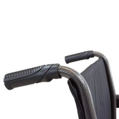 ProBasics K4 Lite manual wheelchair – side profile with flip-back padded armrest