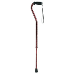 Carex Designer Offset Cane - Red