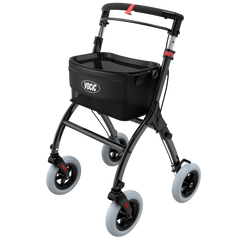 VOCIC Z32 Slim Foldable Indoor Rollator 360 Wheels