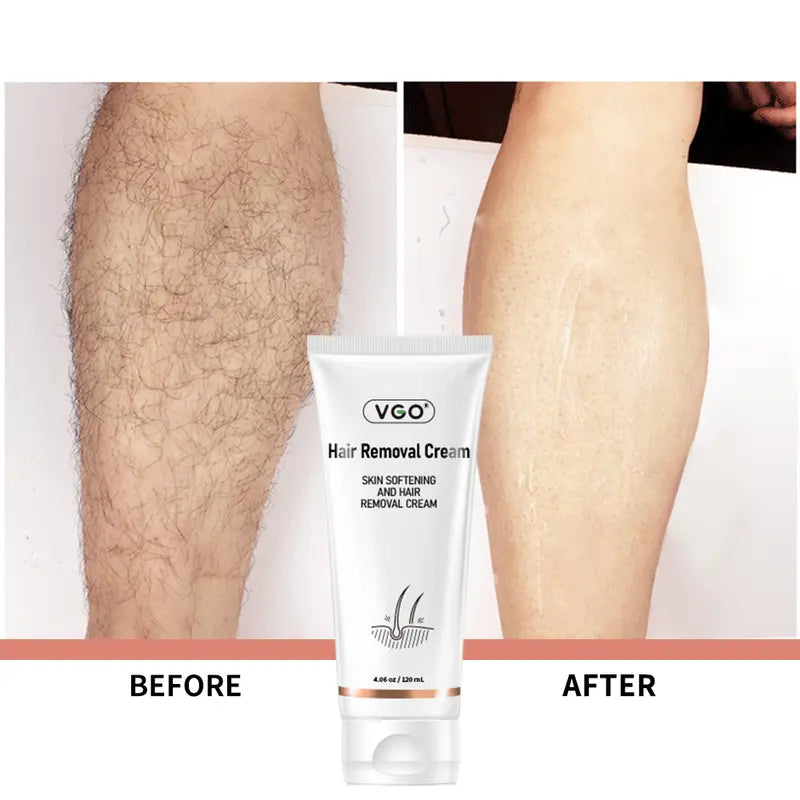 All Skin Types Hair Removal Cream for Women & Men,120Ml / 4.060Z Body Care Wax Cosmetic