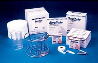 Tubular Retainer Dressing Surgitube Cotton 7/8 Inch X 50 Yard Size 2P White Large Finger / Toe NonSterile