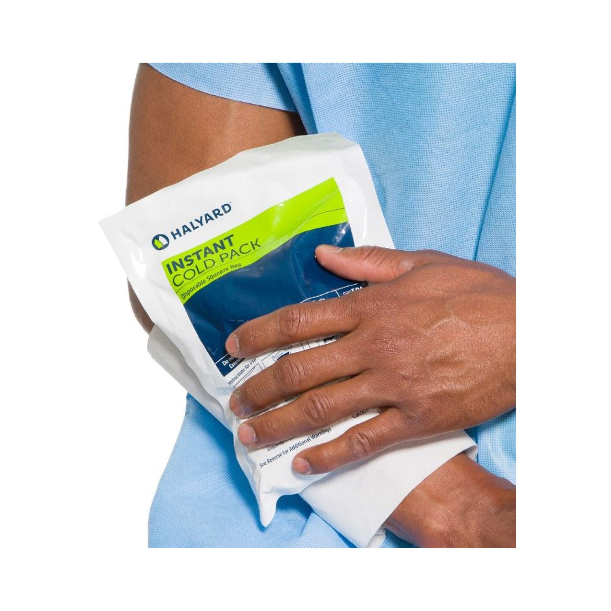 Instant Cold Pack Halyard General Purpose Large 6-1/4 X 8-1/2 Inch Plastic / Ammonium Nitrate / Water Disposable