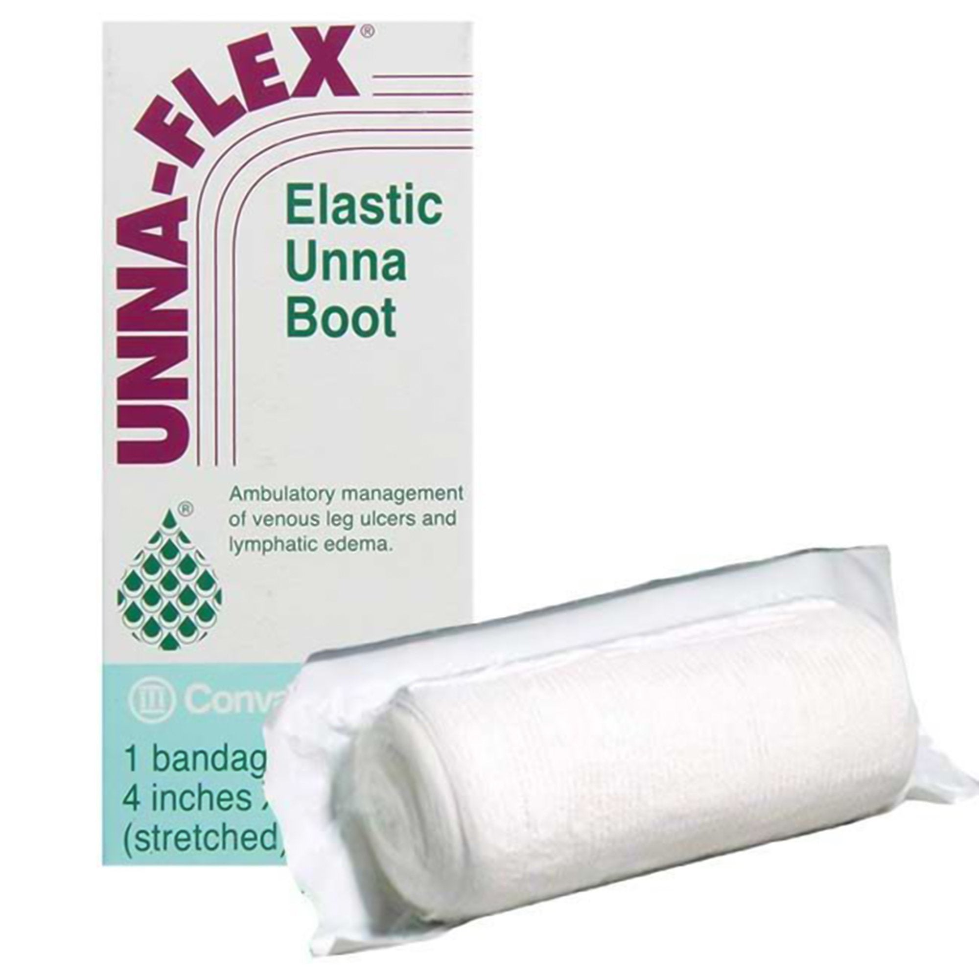 Unna Boot Stretch Unna-Flex Zinc Oxide 3 Inch X 10 Yard