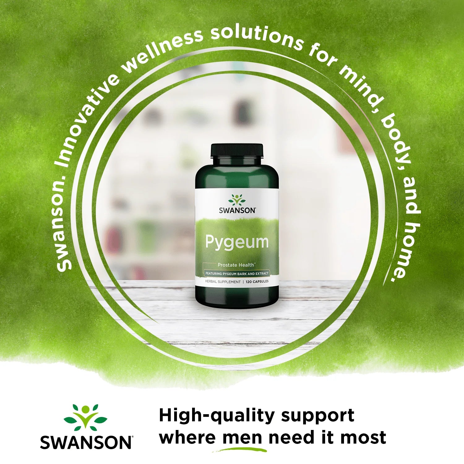 Pygeum - Featuring Pygeum Bark and Extract 120 Caps 2 Pack