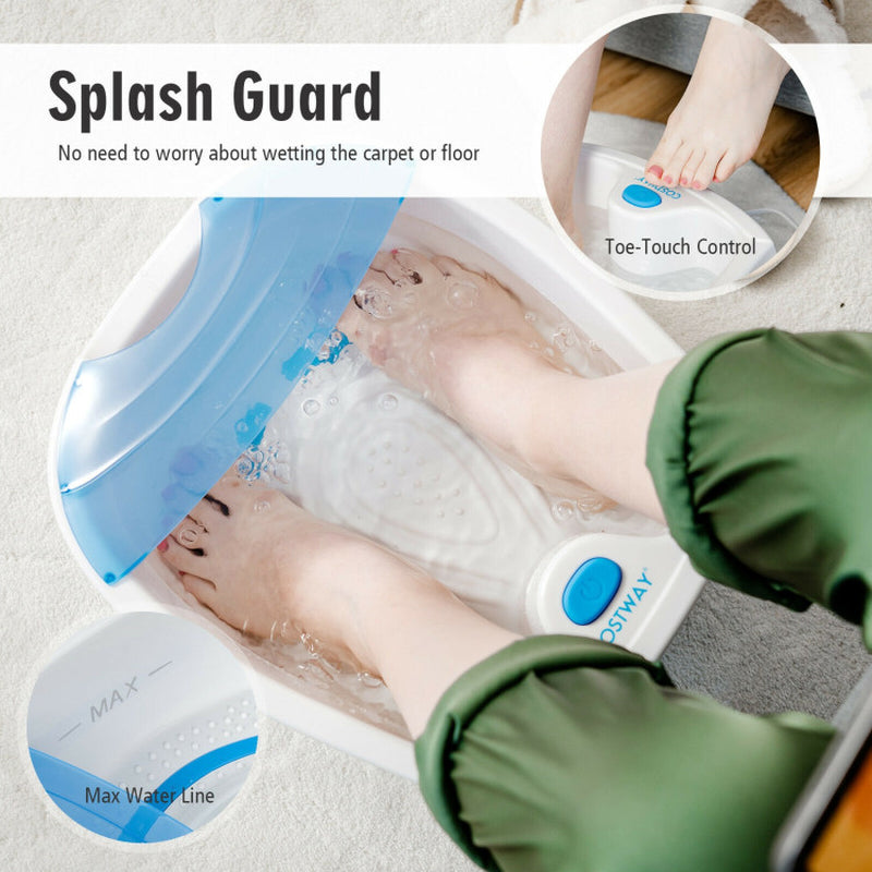 Foot Spa Bath with Bubble Massage