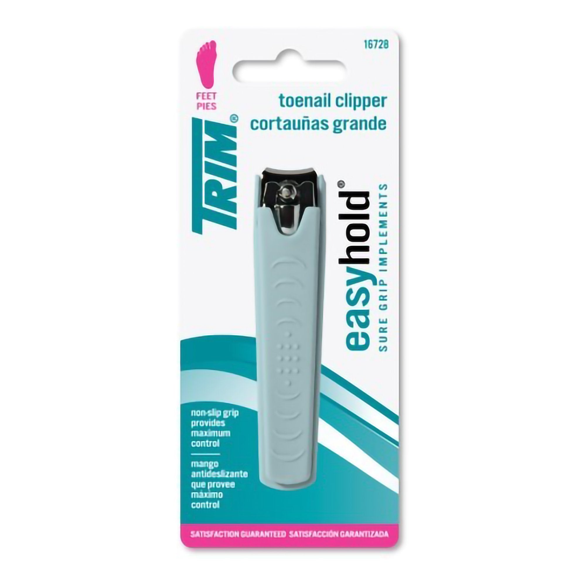 Toenail Clippers Easy Hold Thumb Squeeze Lever