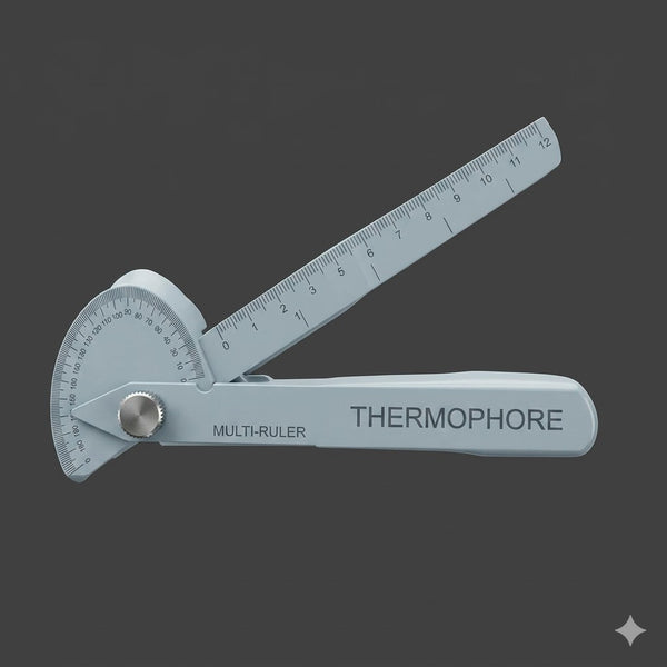 Stainless Steel 6  Goniometer 180 Dg X 5 Dg