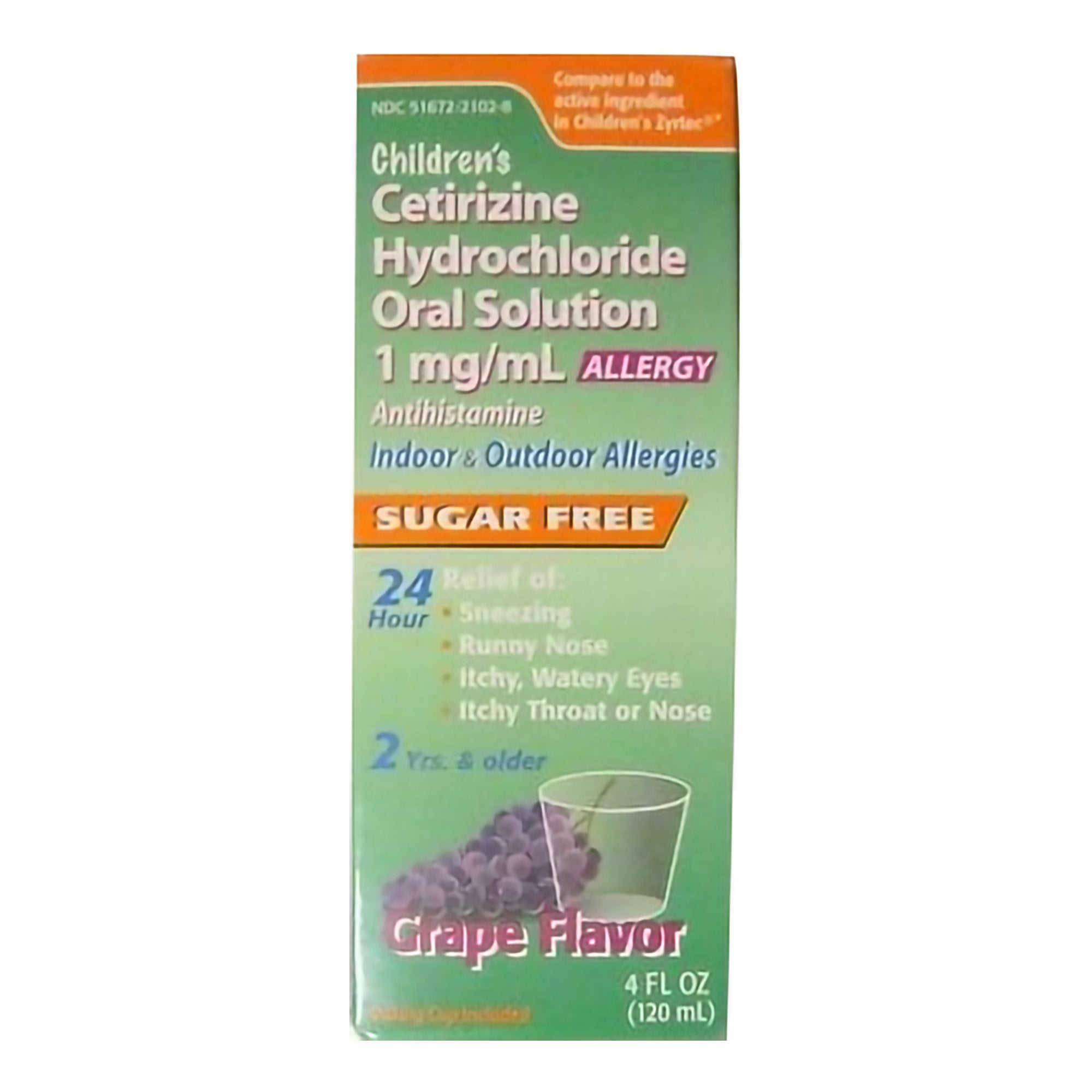 Allergy Relief 1 mg / mL Strength Oral Solution 4 oz.