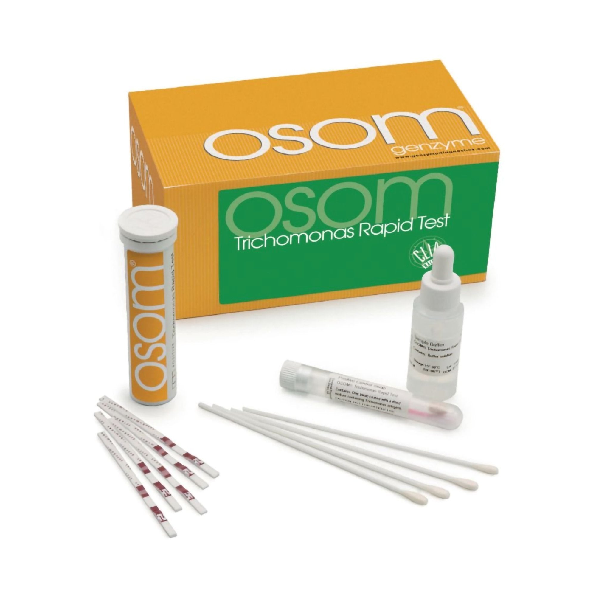 Sexual Health Test Kit OSOM Trichomonas Vaginalis 25 Tests CLIA Waived, Packaging Type- Case