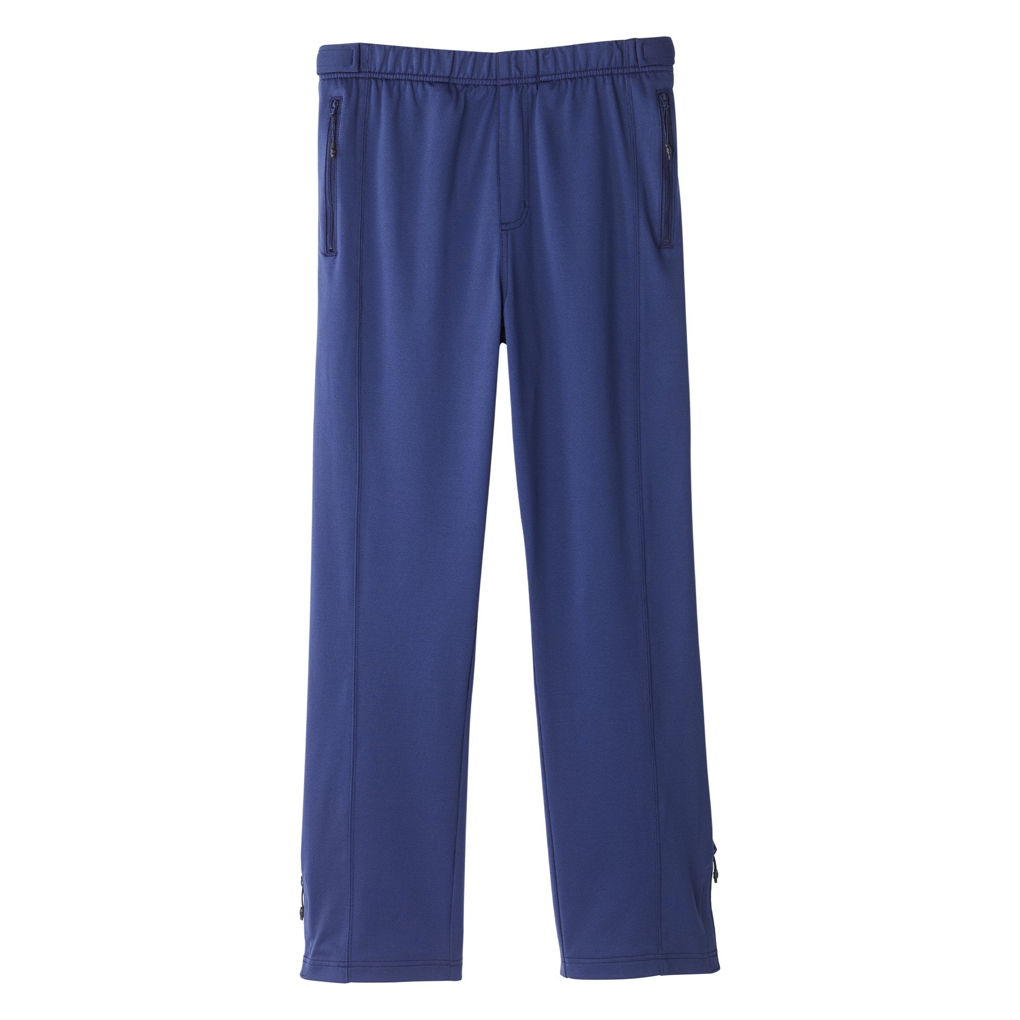 Adaptive Pants Silverts® Side Opening Medium Navy Blue Male