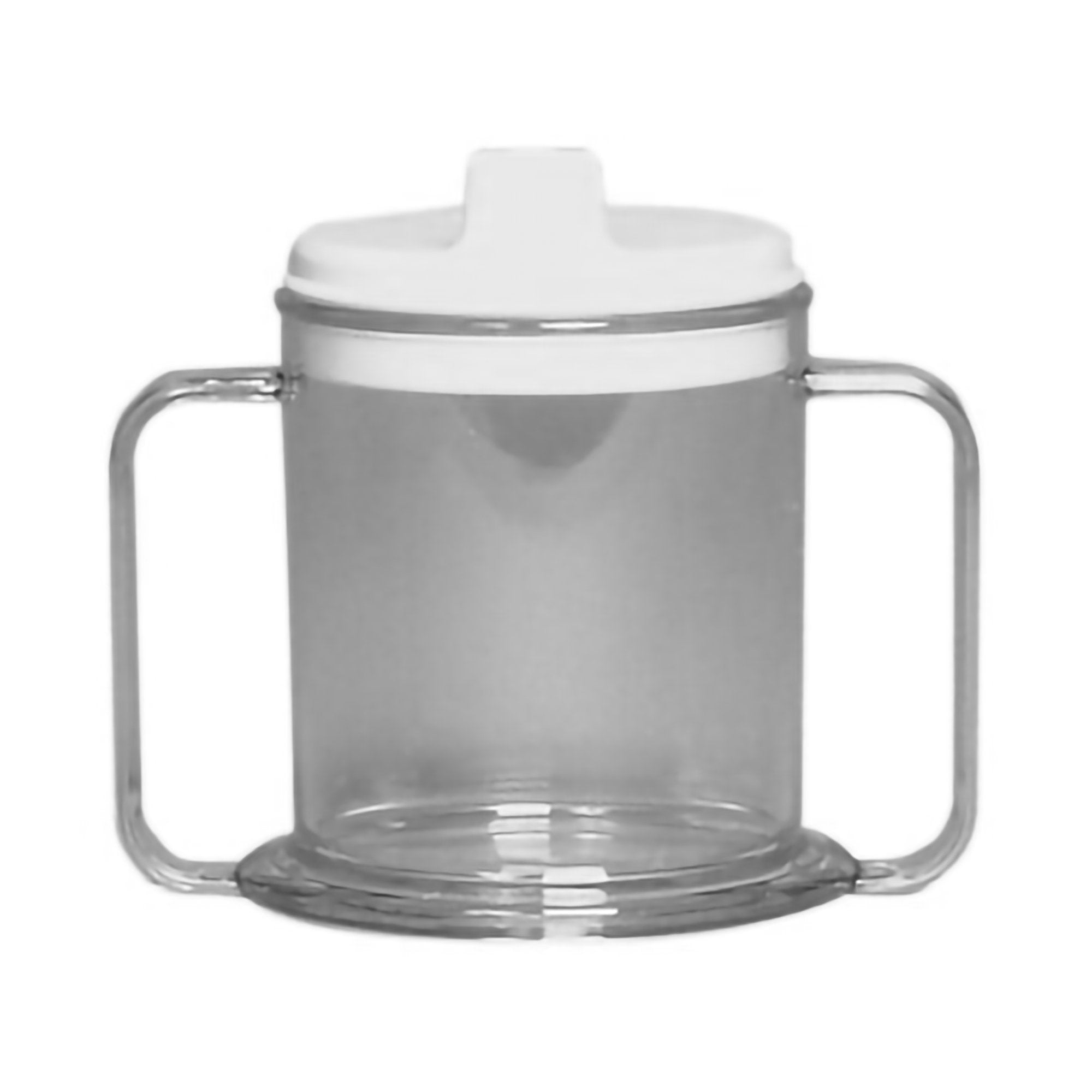 Drinking Mug Ableware 8 oz. Clear Plastic Reusable