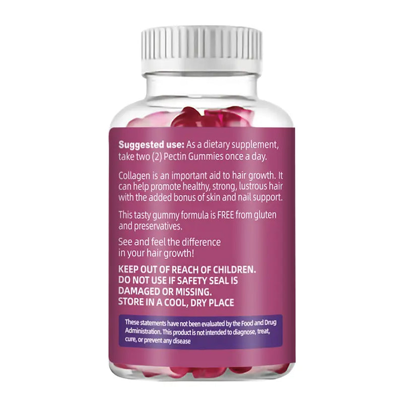 ABOK Hydrolyzed Collagen Gummies   60 Vegetarian Capsules   Enhanced with Vitamin C, Biotin, and Selenium