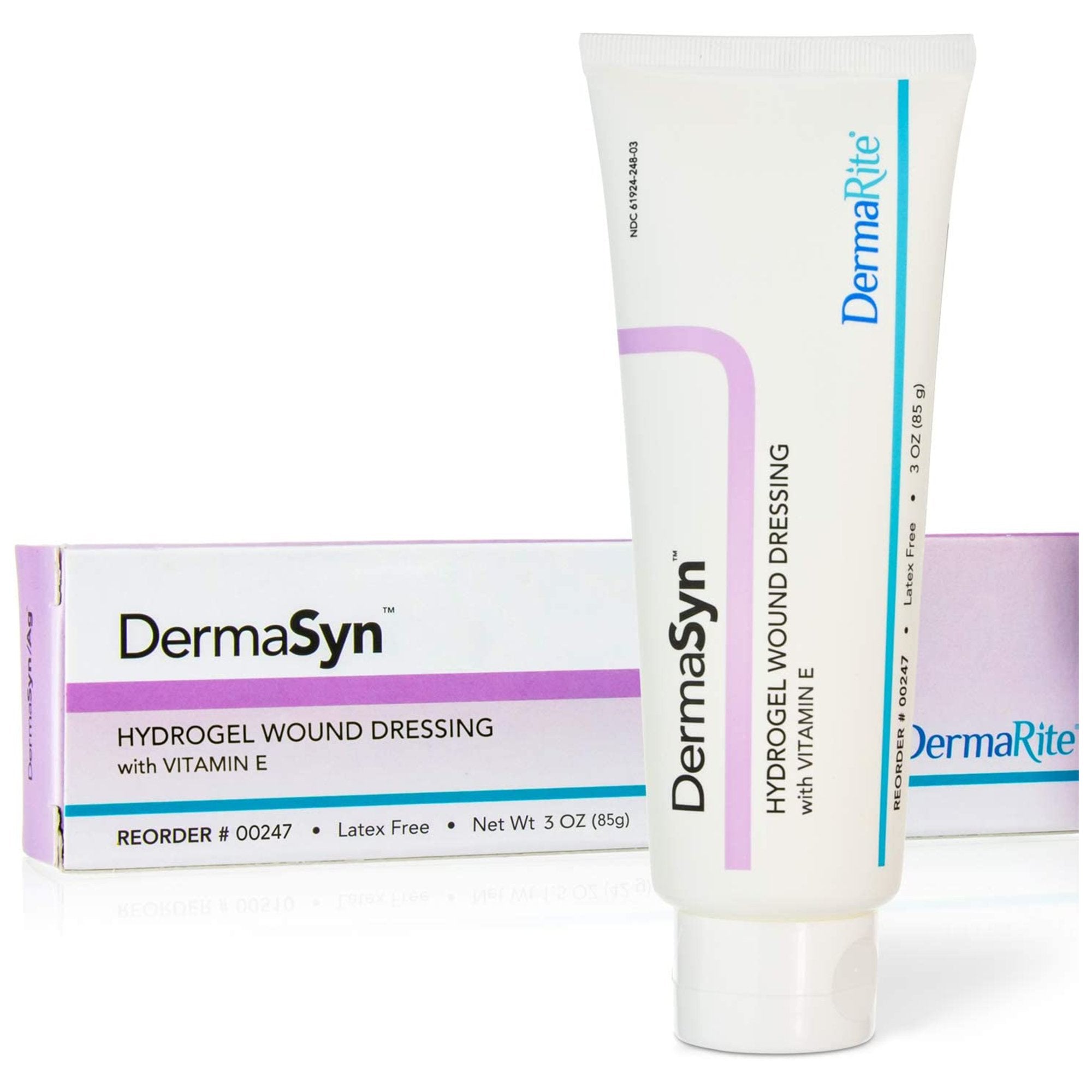 Hydrogel Wound Dressing Dermasyn 3 oz. Gel / Amorphous Gel / Amorphous NonSterile, Packaging Type- Case