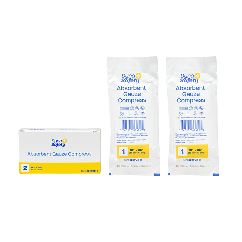 absorbent gauze compress 1