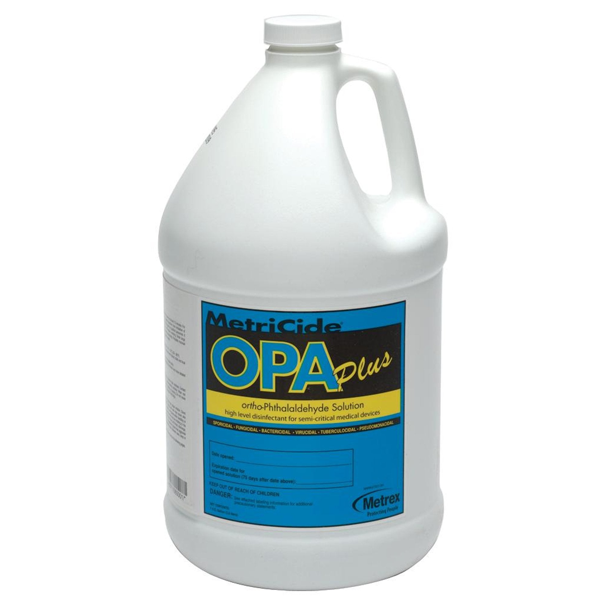 OPA High-Level Disinfectant MetriCide OPA Plus RTU Liquid 1 gal. Jug Reusable