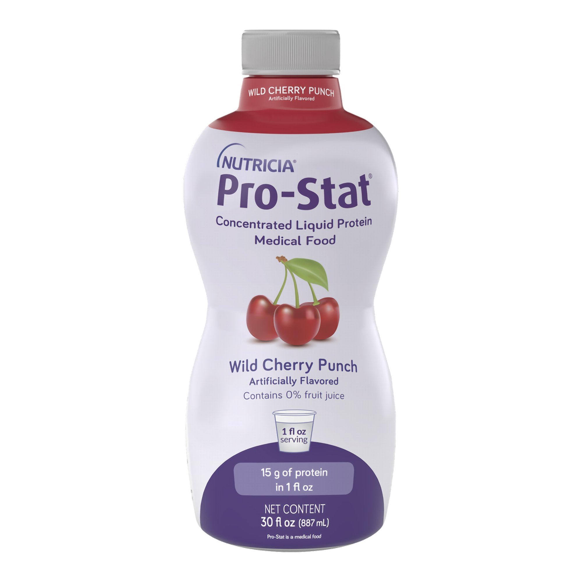 Oral Supplement Pro-Stat Wild Cherry Punch Flavor Liquid 30 oz. Bottle, Packaging Type- Case