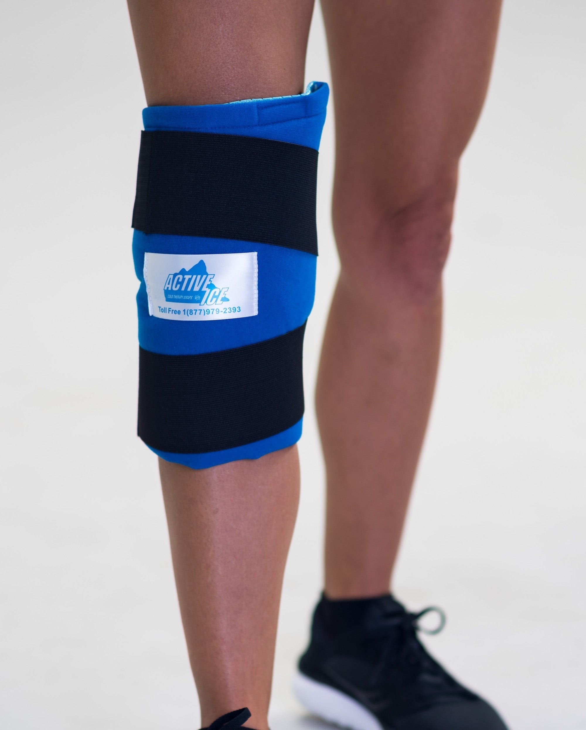 Active Ice® Knee Cold Pack with Wrap – 12 × 13 in Reusable Gel, One Size Fits Most | HCPCS A9273