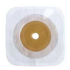 Ostomy Barrier Esteem synergy Trim to Fit, Standard Wear Stomahesive Adhesive 1-7/8 Inch Large | 2-3/8 Inch Opening 5 X 5 Inch · Box of 10