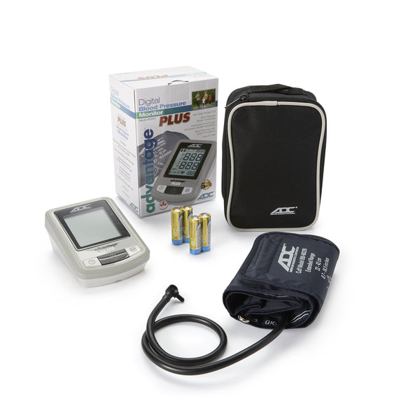 Home Automatic Digital Blood Pressure Monitor Advantage 6021N Series Large Adult Cuff Nylon Cuff 32   52 cm Desk Model