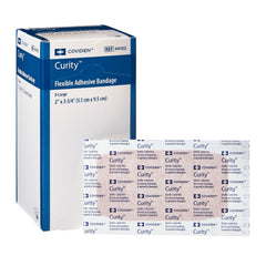 Adhesive Strip Curity 2 X 3 1/4 Inch Fabric Rectangle Tan Sterile