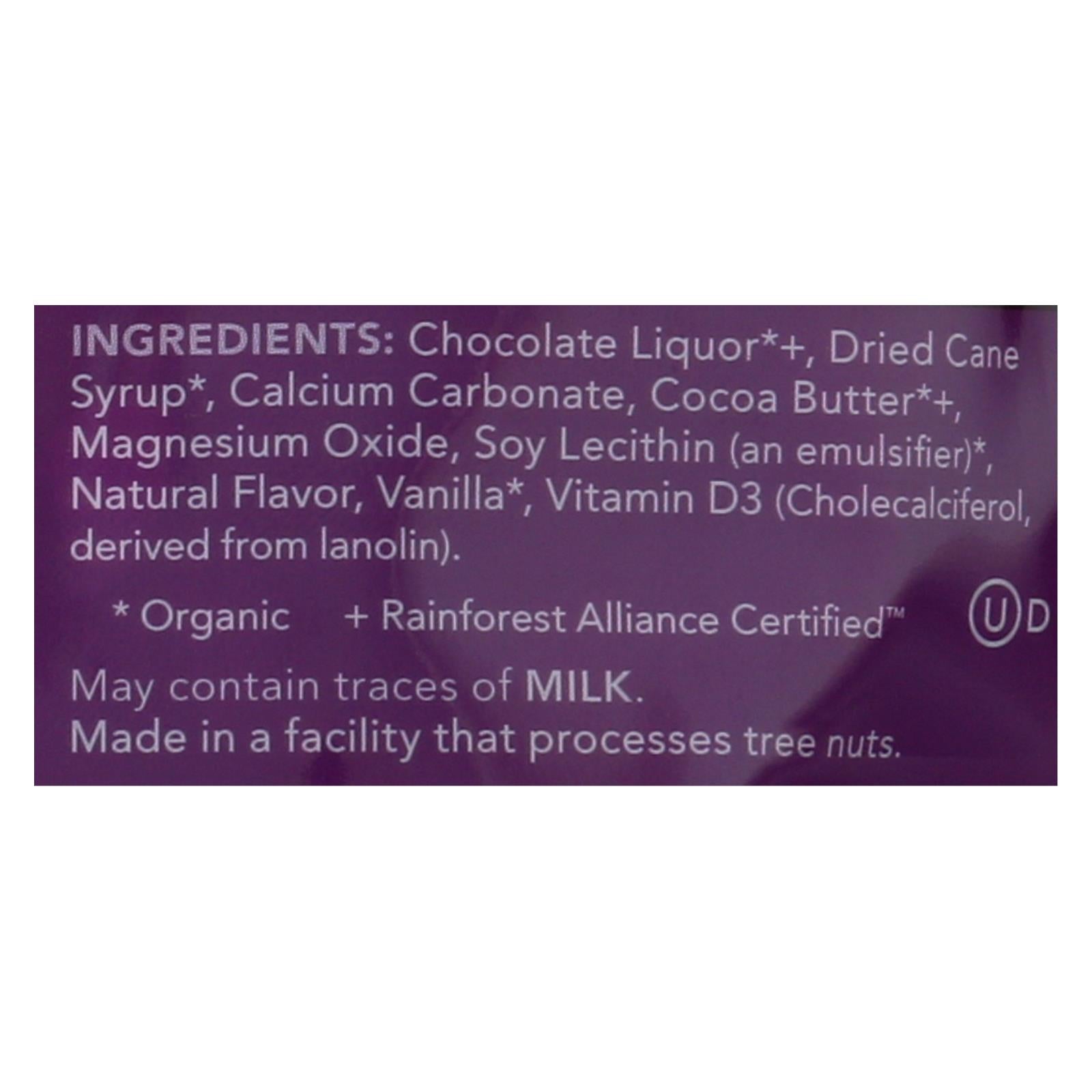 adora chocolate disk drkchc calc 1 each 30 ct